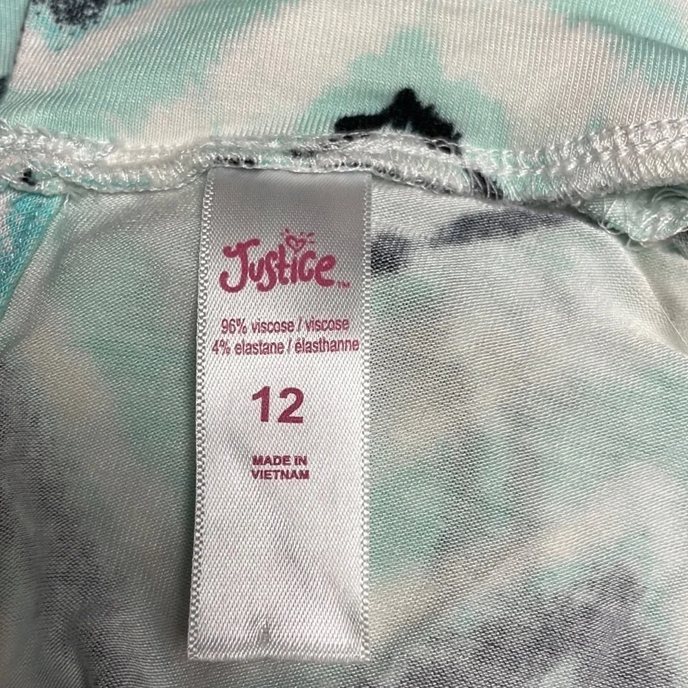 Justice Girls Tank Dress , 12, Stretchy Zig- Zag Fabric, ties